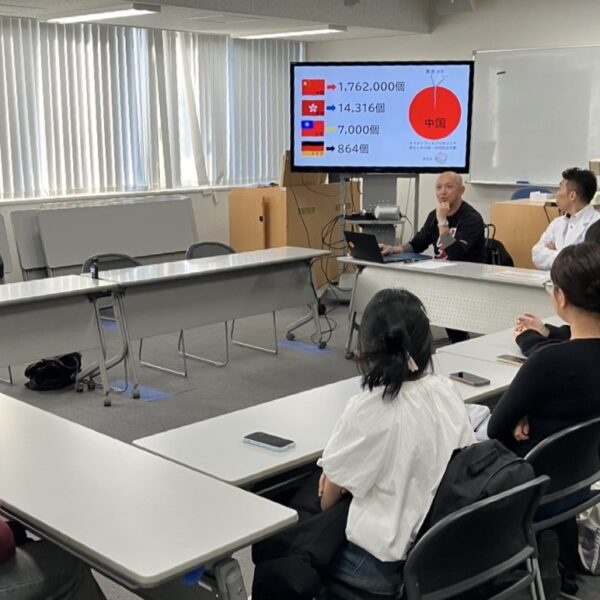 教育大函館校の交換留学生を対象に納豆講座・試食会を行いました